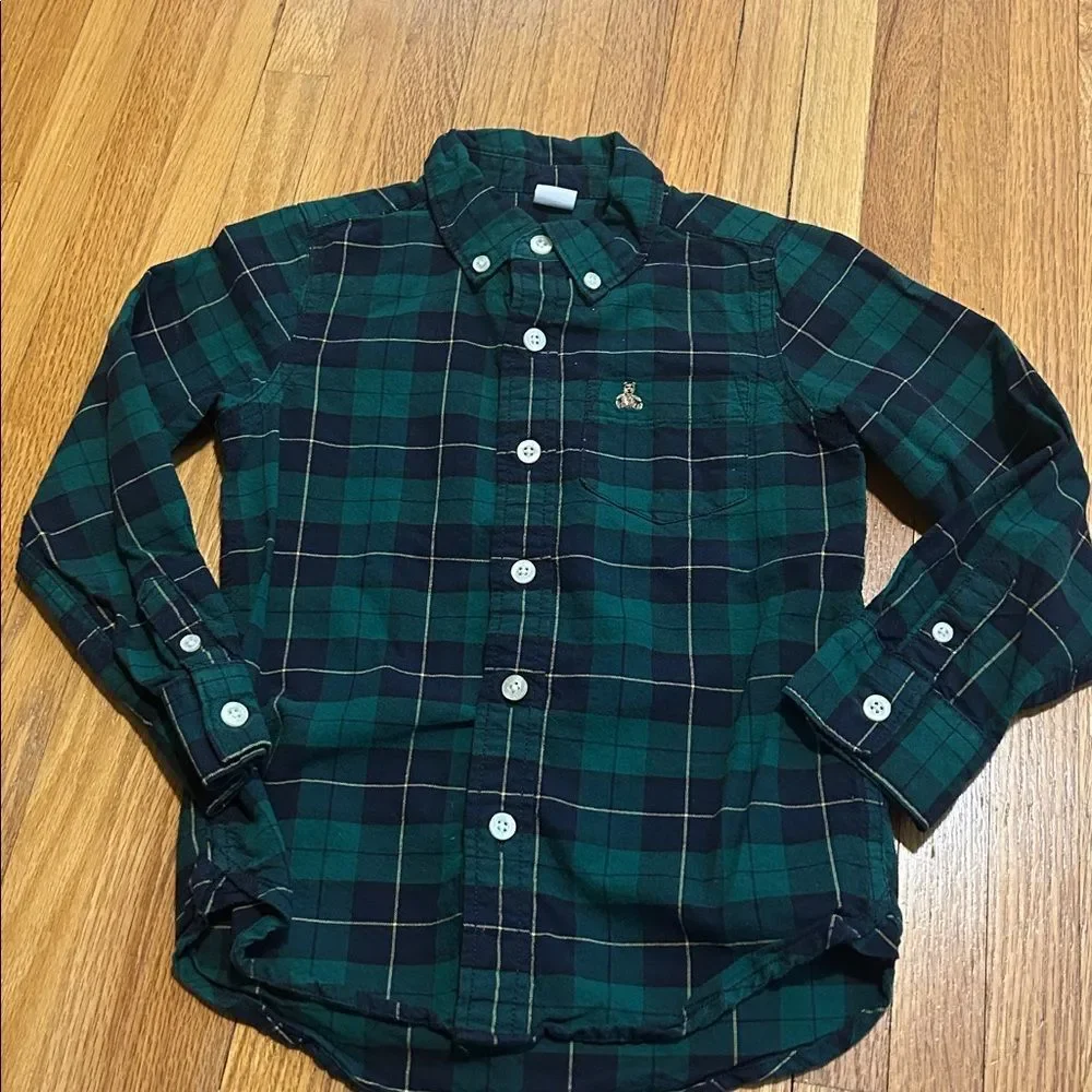 Gap Plaid Buttondown Size 5